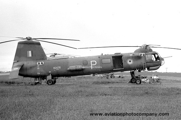 RAF 66 Squadron Bristol Belvedere HC.1 XG476/P