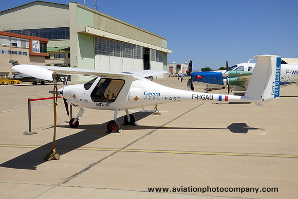 Green Aerolease Pipistrel Virus SW128 (Velis Electro) F-HGAU at Istres (2024)