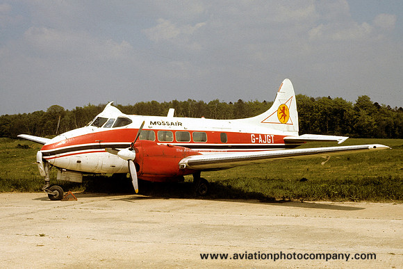 Mossair De Havilland Dove G-AJGT (1977)