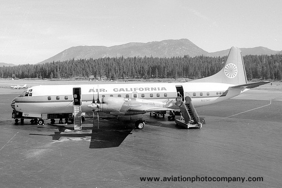 Air California Lockheed Electra N123AC (1976)