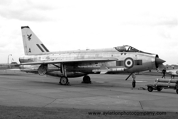 RAF 23 Squadron English Electric Lightning F.3 XP707/A (1965)