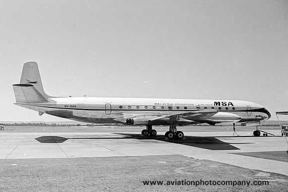 MSA Malaysia Singapore Airlines De Havilland Comet 4 9V-BAS (1967)
