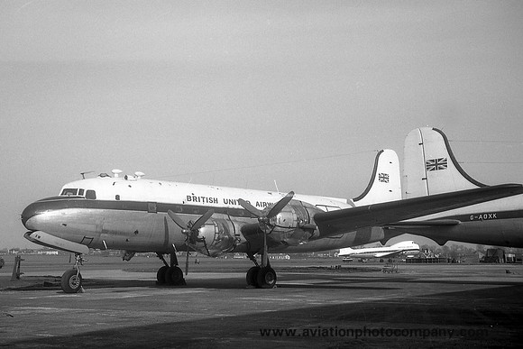 British United Airways Douglas C-54 G-AOFW