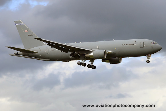 USAF New Hampshire ANG 133 ARS Boeing KC-46A Pegasus 18-46053 at Prestwick (2023)