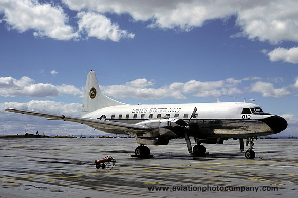 US Navy Washington Convair C-131F Samaritan 141013 (1981)