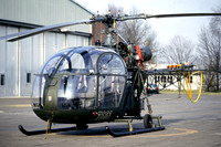 German Army HFS15 Sud Alouette II 76+61 (1991)