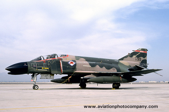 USAF Arkansas ANG 184 TFS McDonnell F-4C Phantom 64-0919 (1986)