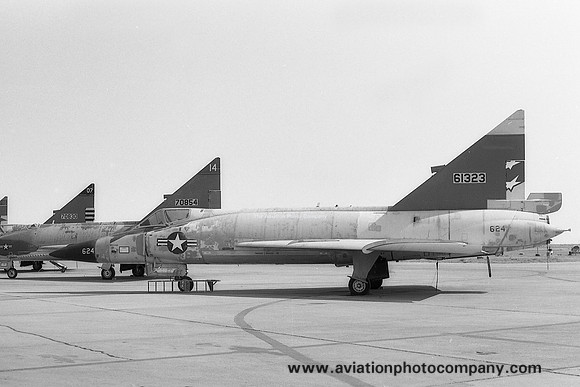 USAF 6580 TW Convair QF-102A Delta Dagger 56-1323 (1978)