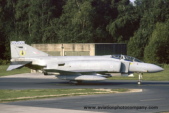RAF 19 Squadron McDonnell F-4M Phantom FGR.2 XT899/K at RAF Wildenrath (1985)