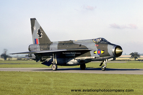 RAF 11 Squadron English Electric Lightning F.6 XS897/H (1978)
