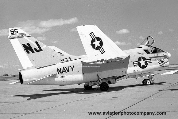 US Navy VA-122 LTV A-7E Corsair 156871/NJ-266 (1970)