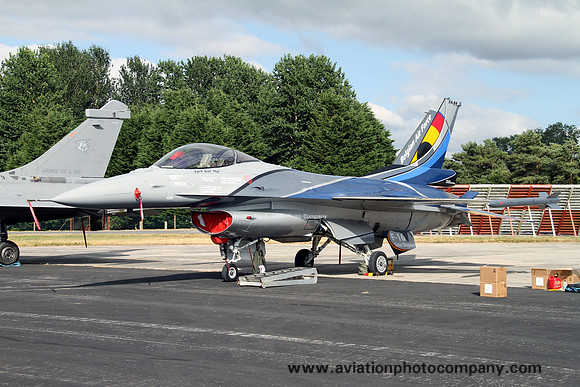 Belgian Air Force GD F-16AM FA-84 at RIAT Fairford (2013)