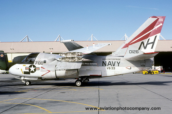US Navy VS-33 Lockheed S-3A Viking 160126/NH-700 (1980)