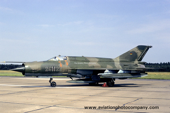 German Air Force Mikoyan MiG-21bis 24+22 (1991)