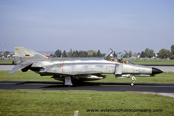 German Air Force JG74 McDonnell F-4F Phantom 38+16 (1986)