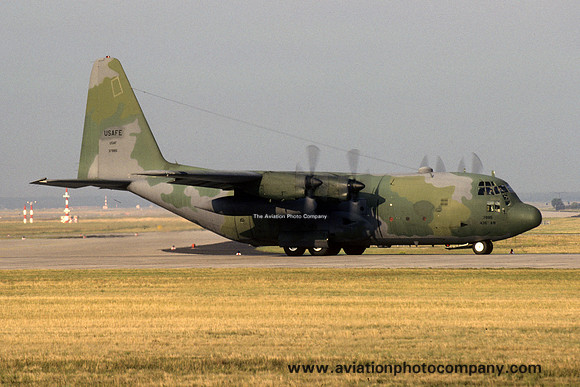 USAF 435 AW Lockheed C-130E Hercules 63-7885 (1992)