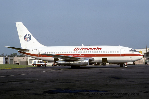 Britannia Airways (leased from Transavia) Boeing 737-200 PH-TVD (1982)