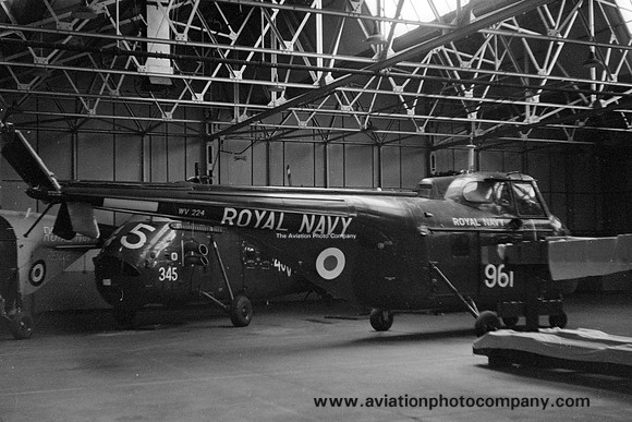 Royal Navy Sikorsky Whirlwind HAS.22 WV224 stored at Fleetlands