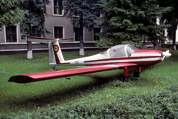 Romanian Air Force IAR-46 102 displayed at Foscani (2002)