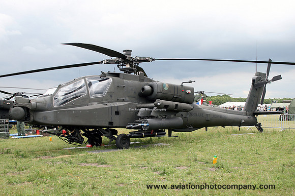 Dutch Air Force 301 Sqn McDonnell Douglas AH-64D(N) Q-08 at the Gilze Rijen Airshow (2014)