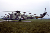 Polish Air Force 56 PSB Mil Mi-24D 730 (1991)