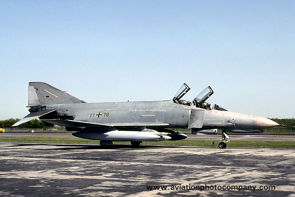 German Air Force JG71 McDonnell F-4F Phantom 37+78 (2003)