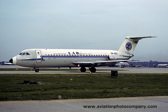 LAR Romanian Airlines BAC 111-424EU YR-BCC (1979)