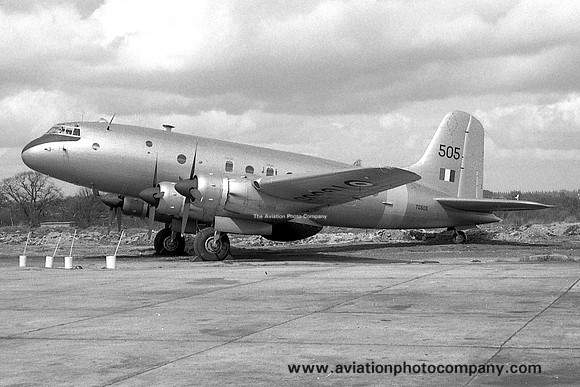 RAF Handley Page Hastings T.5 TG505 (1960)