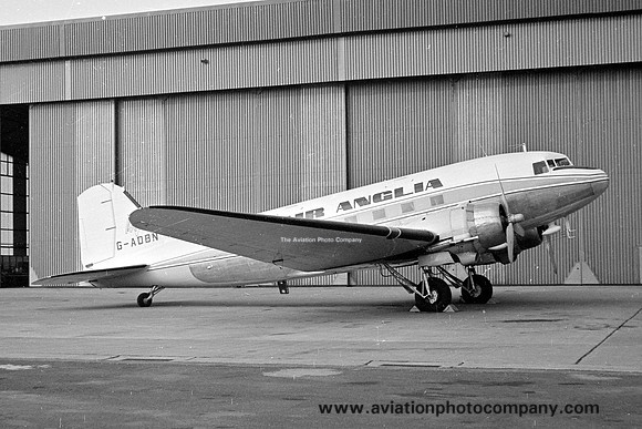 Air Anglia Douglas C-47 Dakota G-AOBN