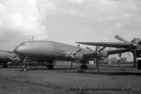 Lockheed L-1049E Super Constellation PH-LKW cocooned at Amsterdam Schipol