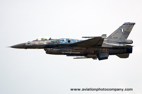 Greek Air Force 343 Mira GD F-16C 529 at the Radom Airshow (2013)