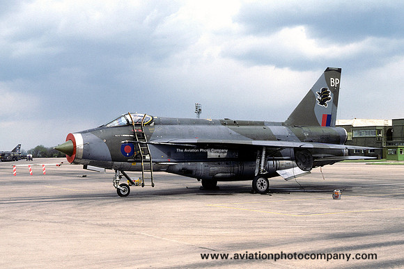 RAF 11 Squadron English Electric Lightning F.6 XR753/BP (1987)