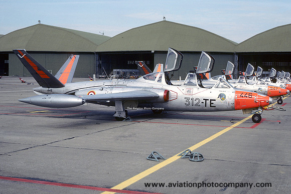French Air Force GI312 Fouga CM.170 Magister 446/312-TE