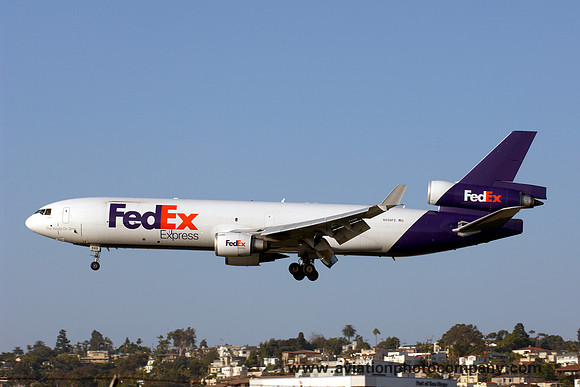FedEx McDonnell Douglas MD-11F N599FE at San Diego IAP (2013)