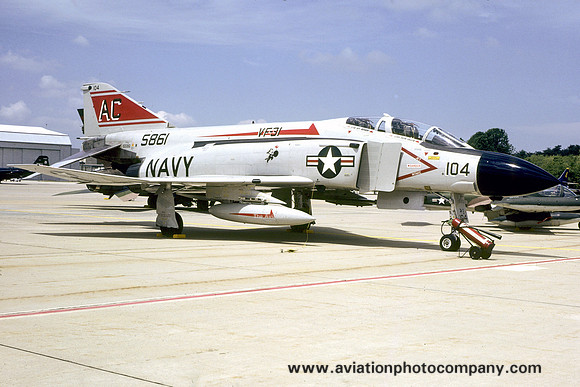 US Navy VF-31 McDonnell F-4J Phantom 155861/AC-104 (1979)