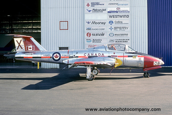 Canadian Armed Forces AETE Canadair CL-41 Tutor 144081 (1985)