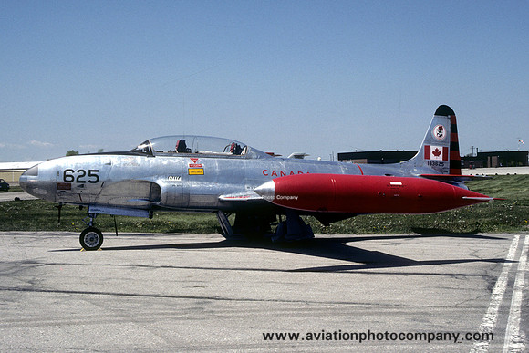 Canadian AF 414 Sqn Lockheed T-33AN 133625 (1984)