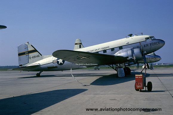 USAF MAC Douglas C-47D Skytrain 0-49146 (1969)