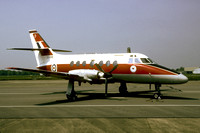 RAF 45 Squadron SAL Jetstream T.1 XX496/D at RAF Brize Norton (2000)