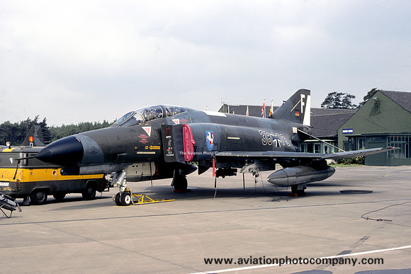 West German Air Force JBG36 McDonnell F-4F Phantom 38+73 (1978)