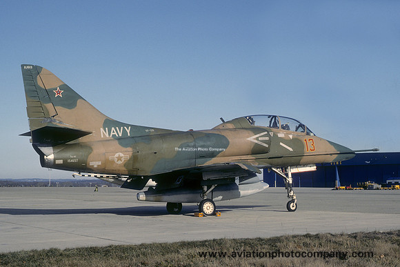 US Navy VF-126 Douglas TA-4J Skyhawk 154657/NJ-613 (1992)