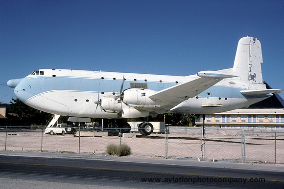 Douglas C-124C N3153F (ex 53-0044) displayed in Las Vegas (1996)