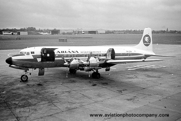 Ariana Afghan Airlines Douglas DC-6A YA-DAN