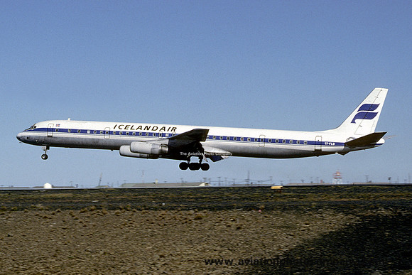 Icelandair Douglas DC-8-63 TF-FLB (1980)