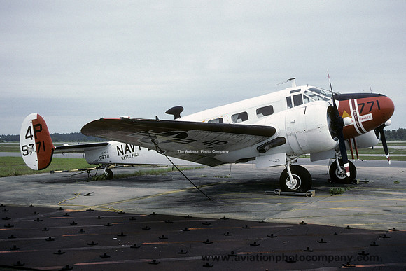 US Navy Beech UC-45J Expeditor 9771 displayed at NAS Pensacola (1997)