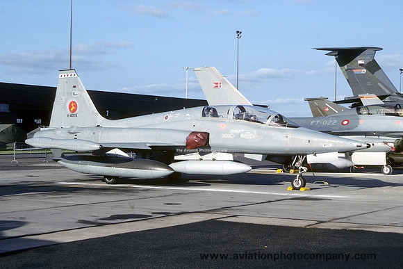Dutch Air Force 314 Squadron Canadair NF-5B Freedom Fighter K-4009 (1989)