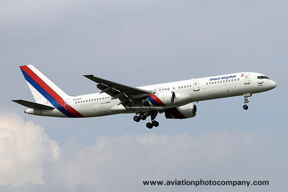Nepal Airlines Boeing 757-200 9N-ACA at Singapore IAP (2015)