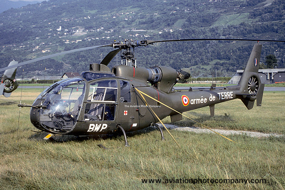 French Army 3 RHC Aerospatiale SA.341F Gazelle 1133/BWP (1989)