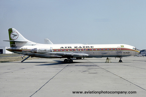 Air Zaire Sud Caravelle 9Q-CLD (1976)