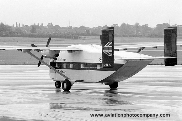 British Airways Short Skyvan G-ASZJ